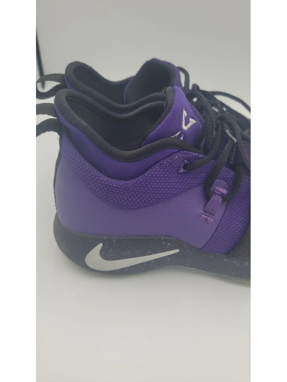 Nike PG 2 iD Paul George Purple Black Basketball Shoes Men’s 8.5 CI0280-991
